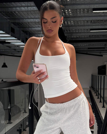 Ezekiel Nylon Top White