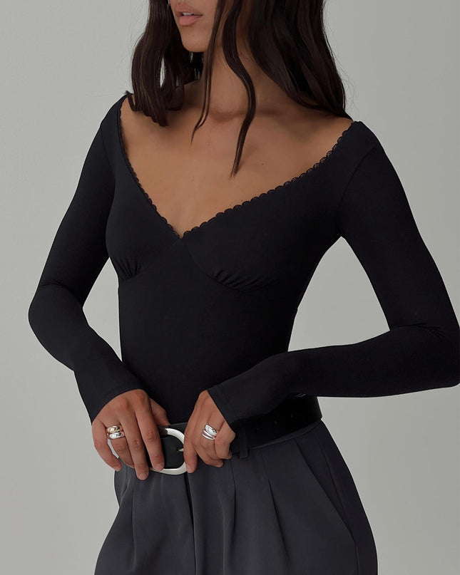 Loveydove Bodysuit Black