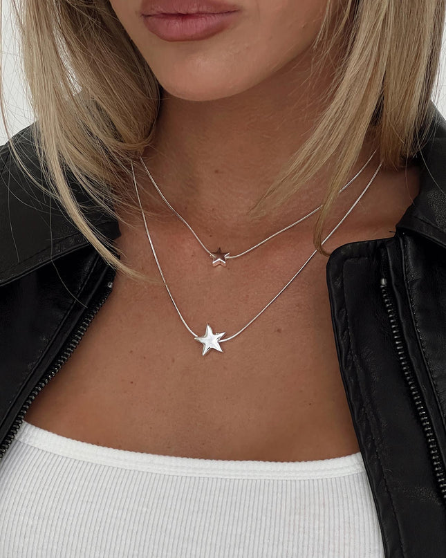 Rooney Necklace Silver