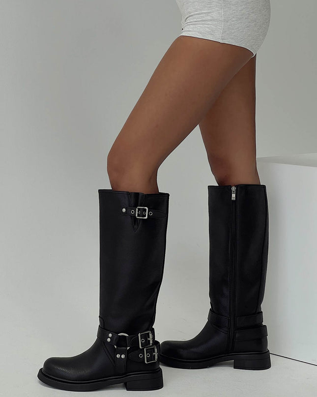 Billini Kaylen Riding Boots Black