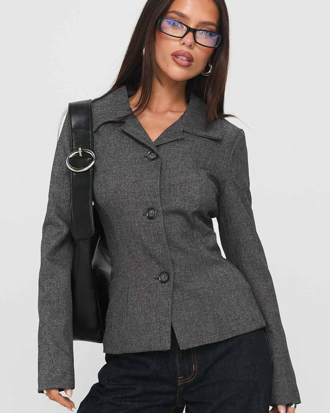 Holley Tweedle Jacket Grey