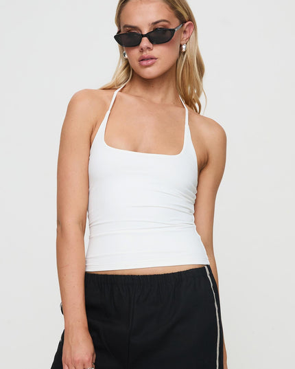 Ezekiel Nylon Top White
