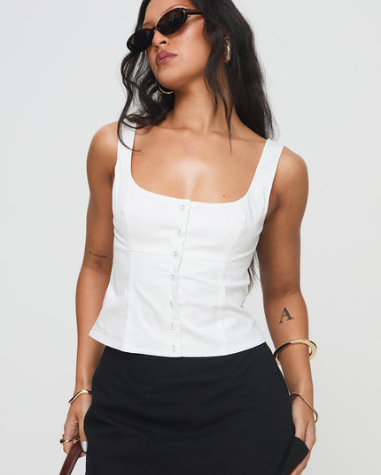 Effortless Top White