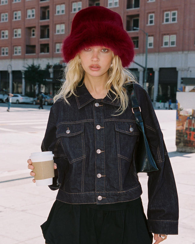 Hughes Jacket Dark Wash Denim