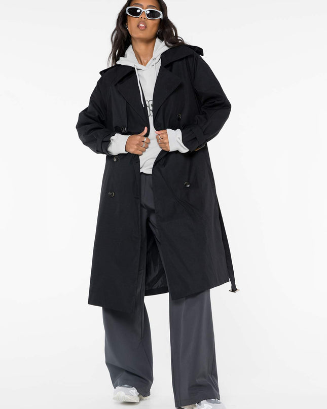 Westwind Trench Coat Black