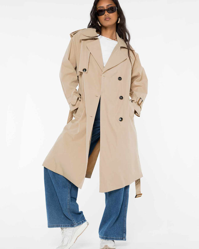 Westwind Trench Coat Natural