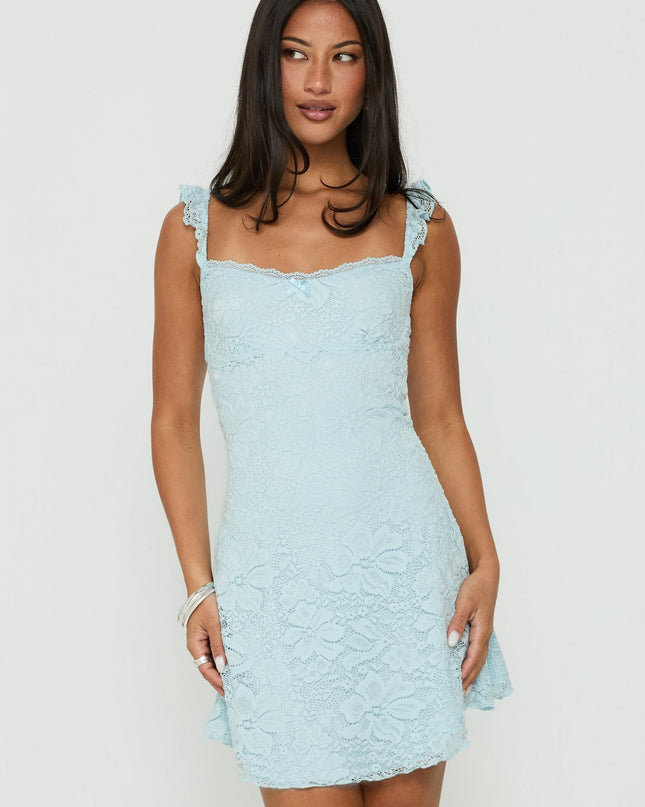 Beacall Mini Dress Blue
