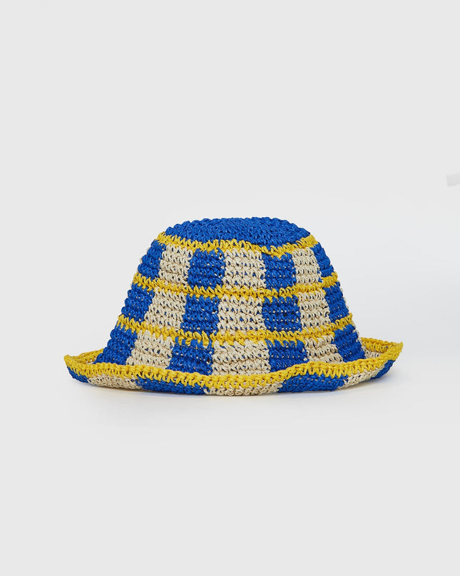 Count Me In Crochet Bucket Hat Multi