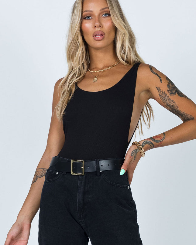 Yolando Bodysuit Black