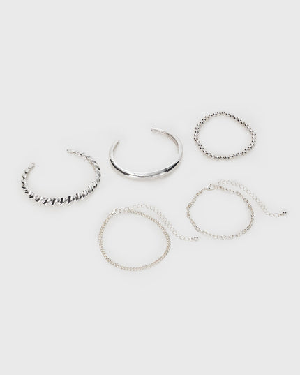 Cerena Bracelet Pack Silver