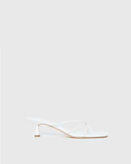 Avedon Heels White
