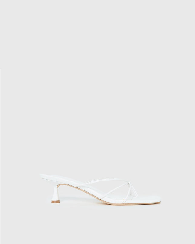 Avedon Heels White