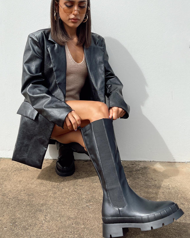 Douglas Boots Black