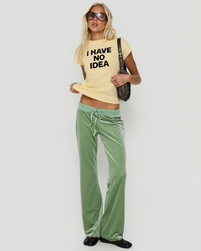 Alba Track Pant Sage