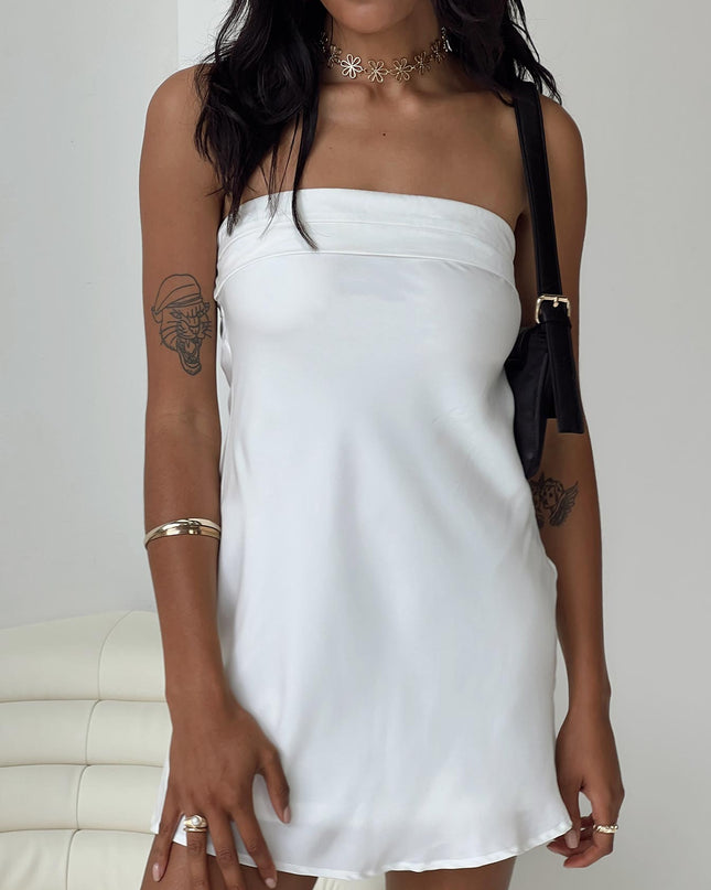 Phillipa Mini Dress White