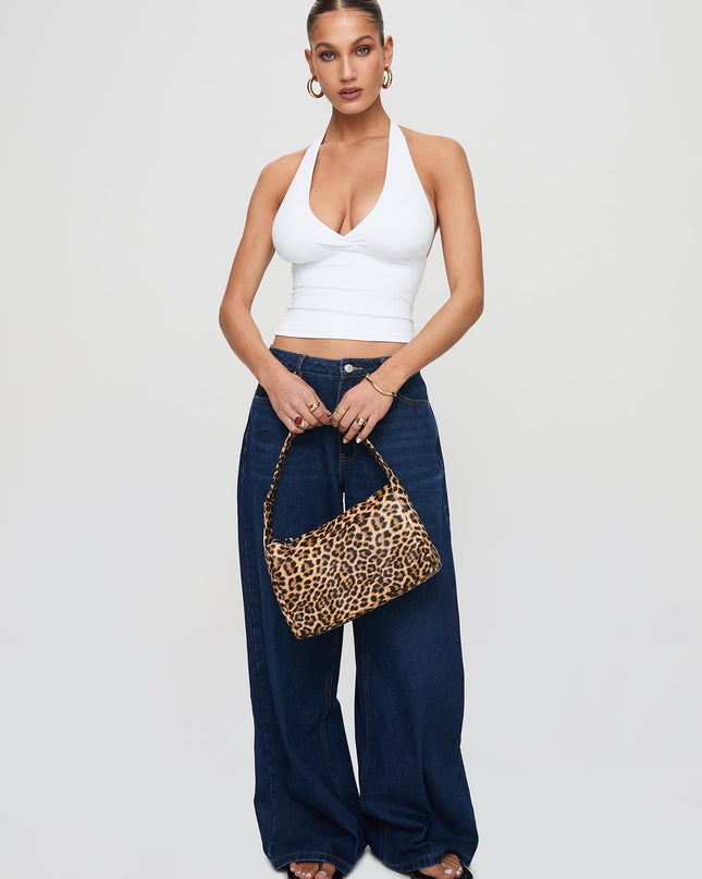 Whimsy Halter Top White