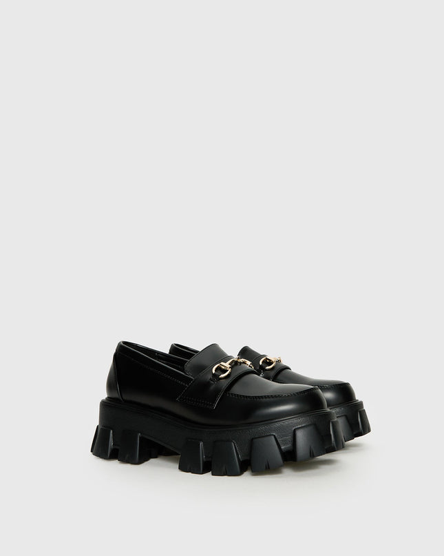 Penny Lane Loafers Black