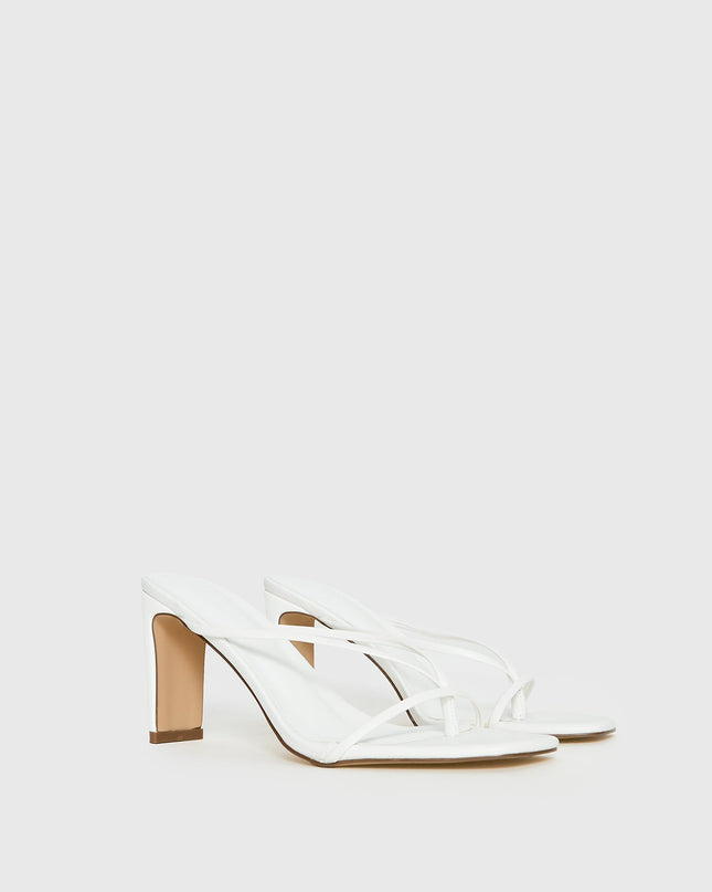 Billini Silas Heels White