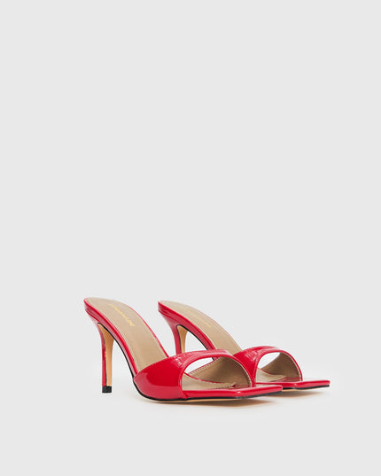 Caroline Heels Red