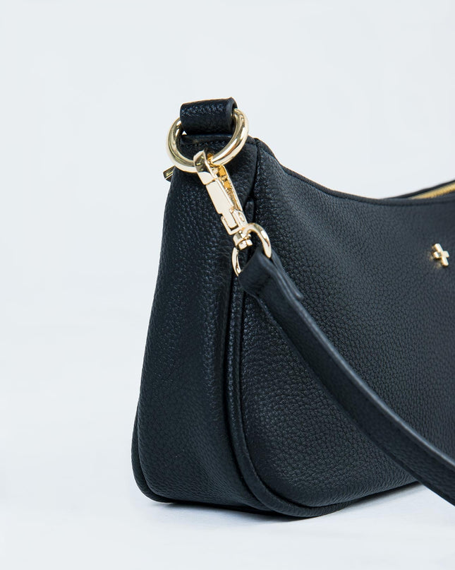 Peta & Jain Piper Bag Black Pebble