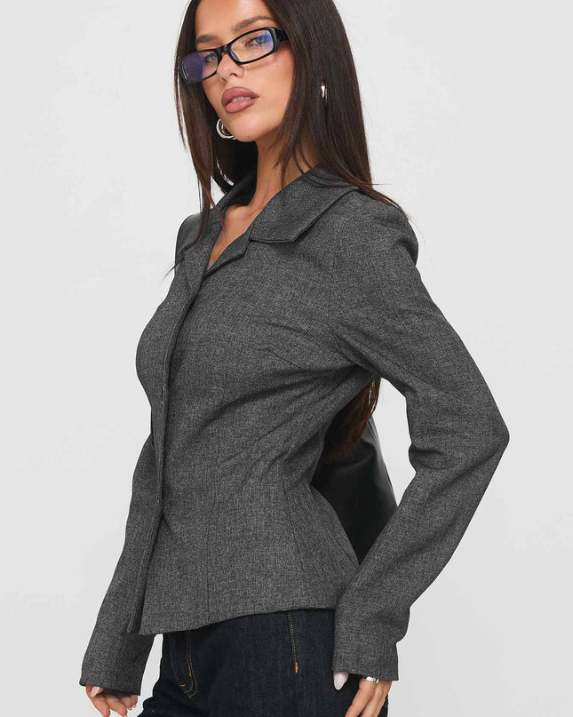 Holley Tweedle Jacket Grey