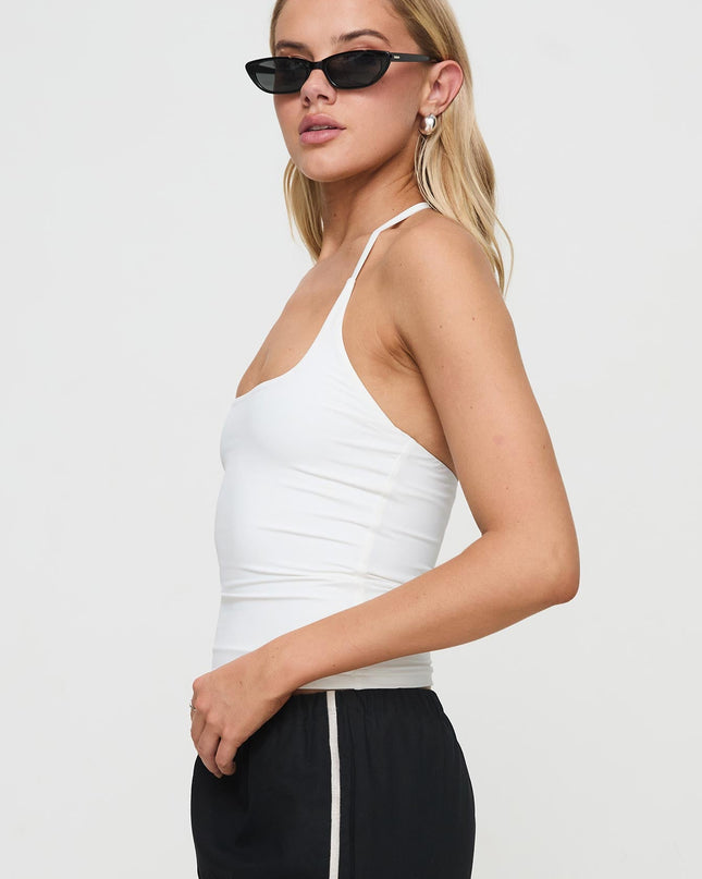 Ezekiel Nylon Top White