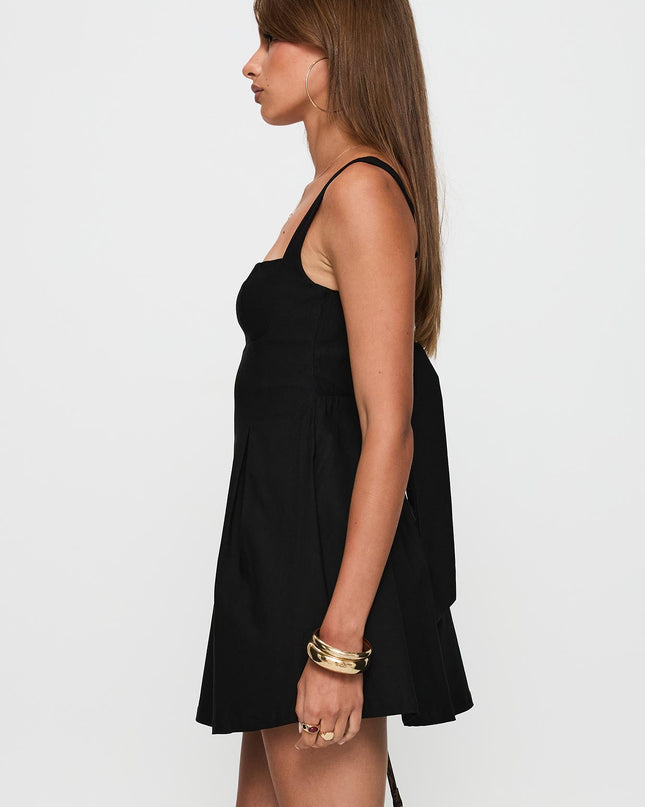 Xanthus Mini Dress Black