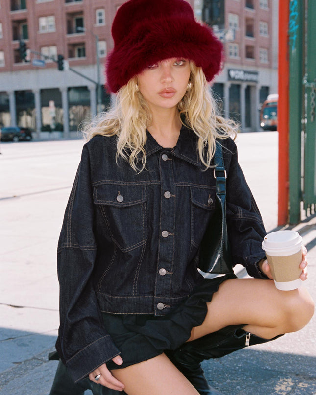 Hughes Jacket Dark Wash Denim