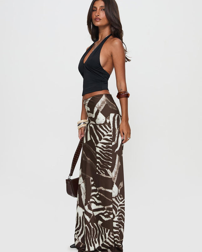 Rowana Maxi Skirt Multi