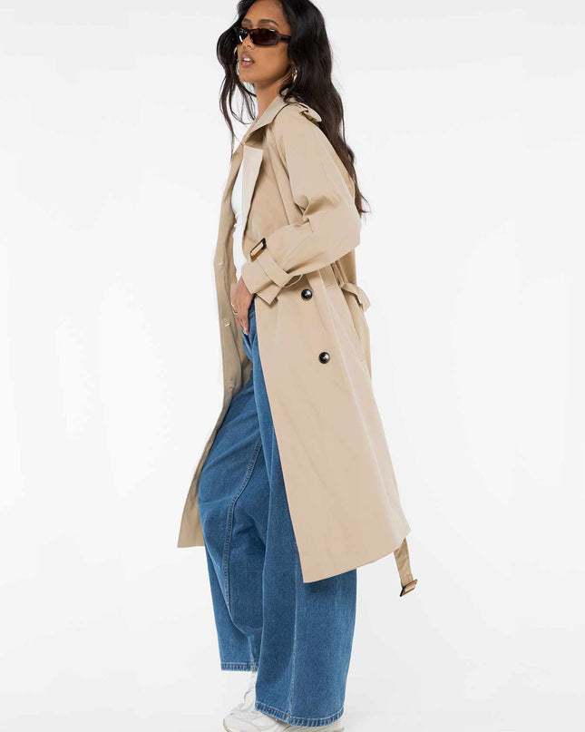 Westwind Trench Coat Natural