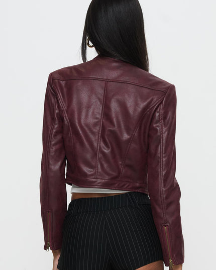 Anfield Jacket Burgundy