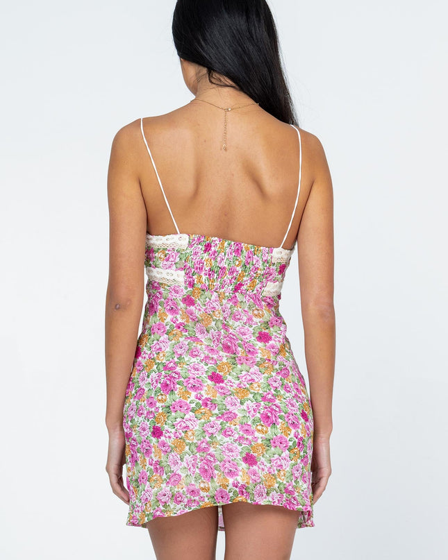 Emilee Mini Dress Pink Floral