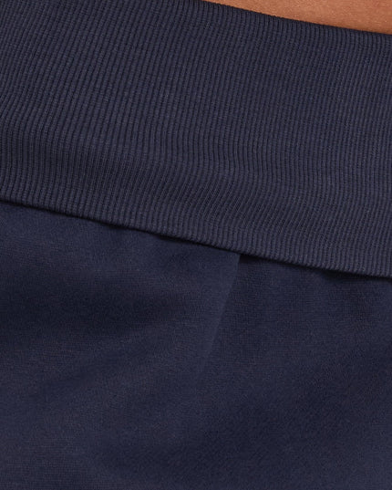 Lockie Foldover Baggy Track Pants Navy