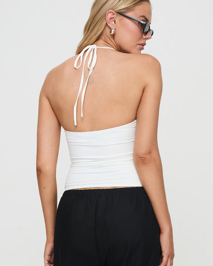 Ezekiel Nylon Top White