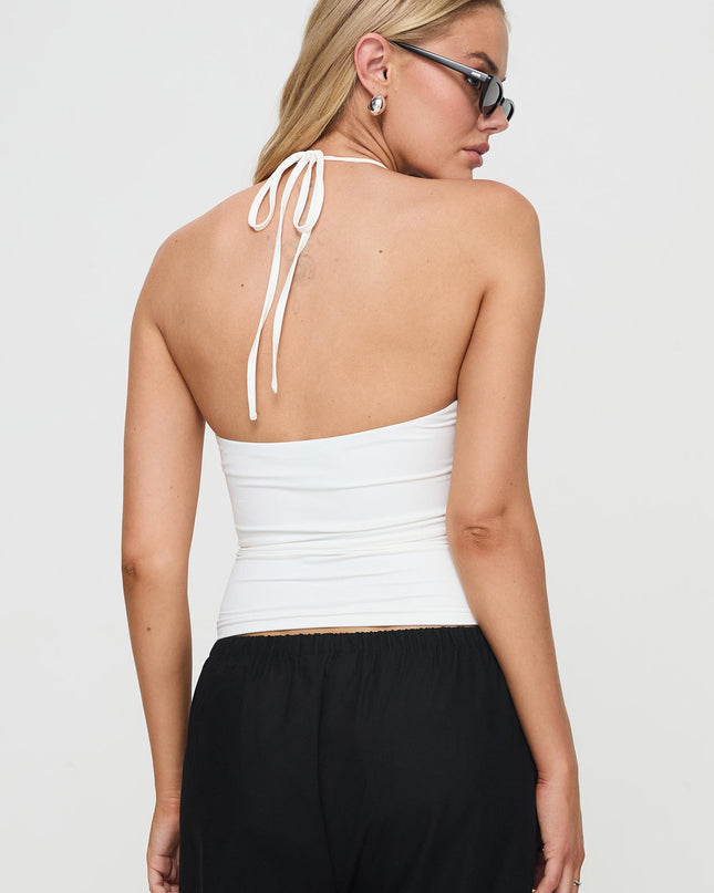 Ezekiel Nylon Top White