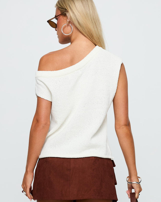 Ashfield Off Shoulder Top White