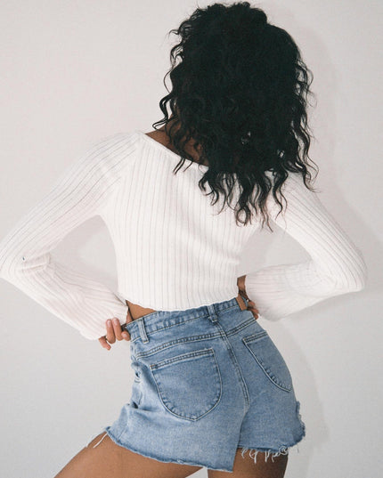 Feels Like Summer Denim Shorts