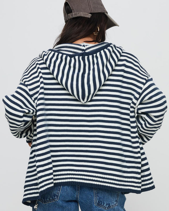 Brienna Zip Jacket Navy