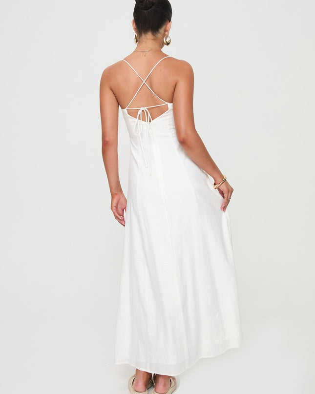 Brightwell Maxi Dress White