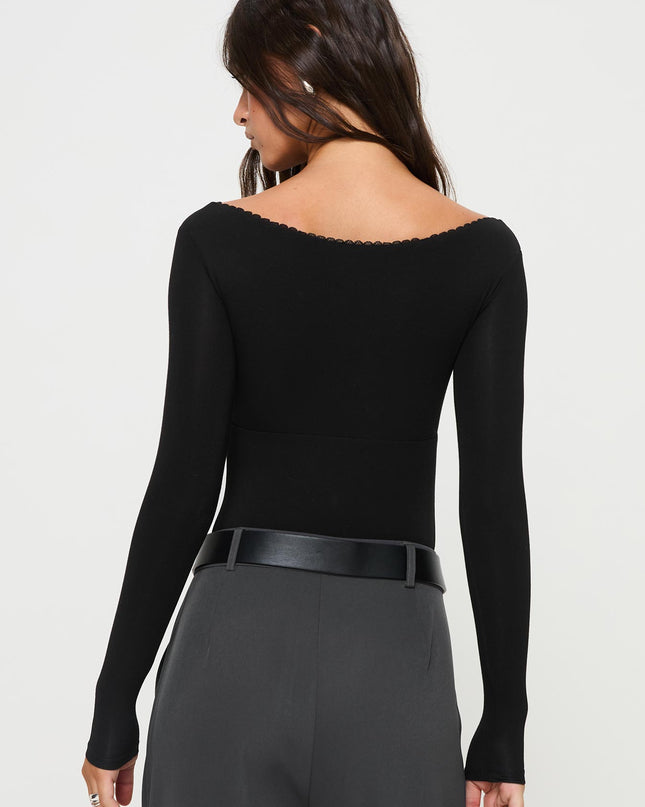 Loveydove Bodysuit Black