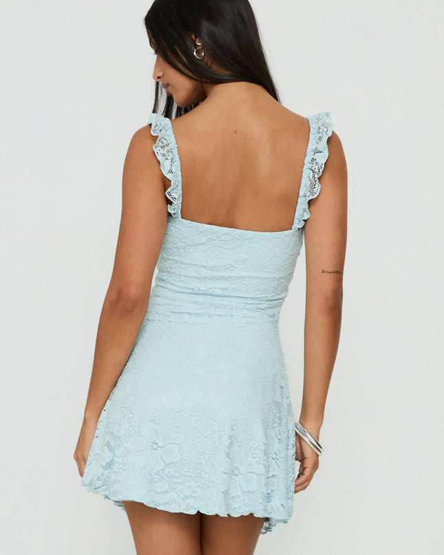 Beacall Mini Dress Blue