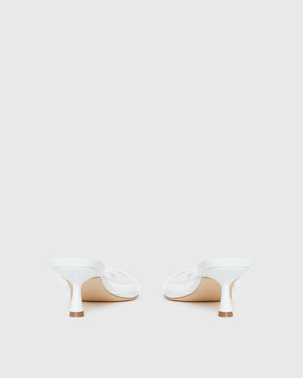 Avedon Heels White