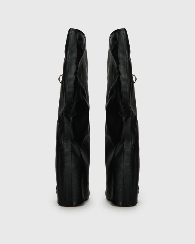Ritz Knee High Boots Black