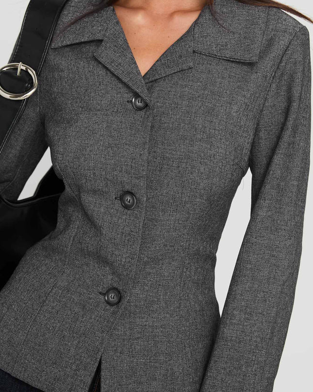 Holley Tweedle Jacket Grey