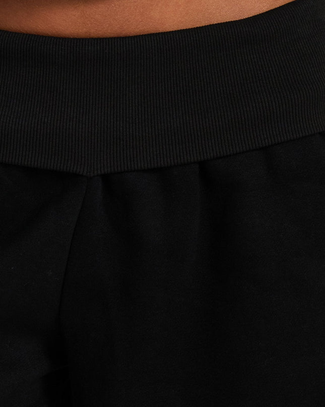 Lockie Foldover Baggy Track Pants Black