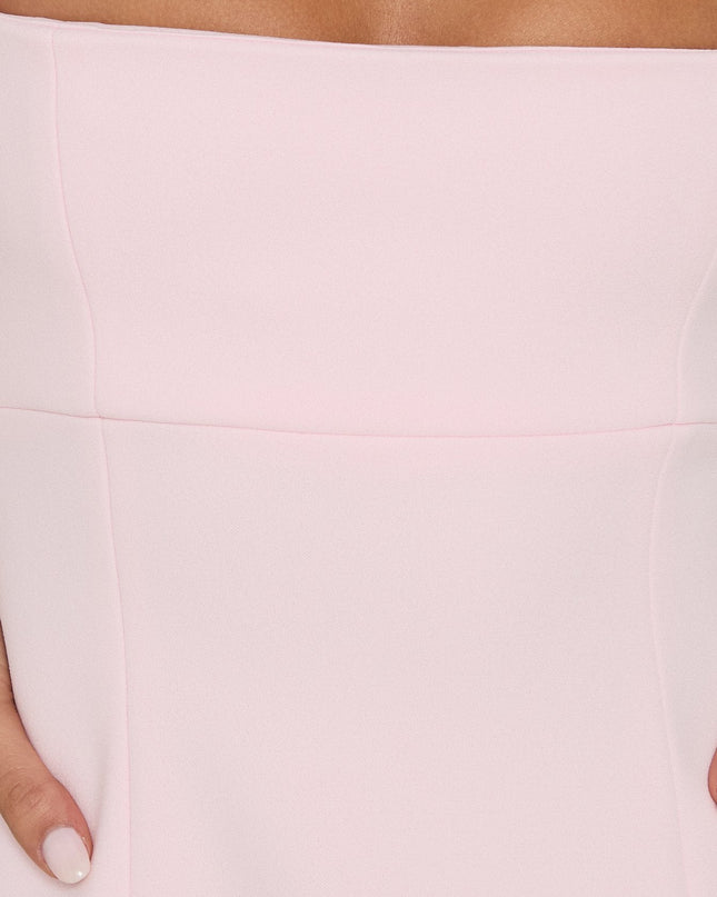 Alyn Halter Mini Dress Pink