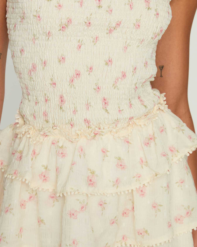 Sunkiss Frill Mini Dress Floral