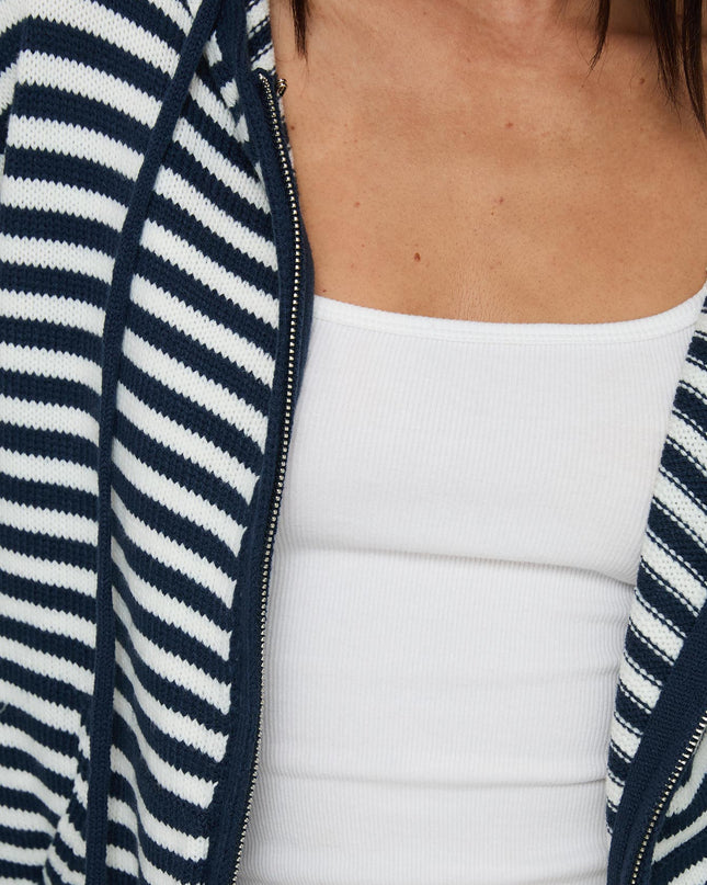 Brienna Zip Jacket Navy