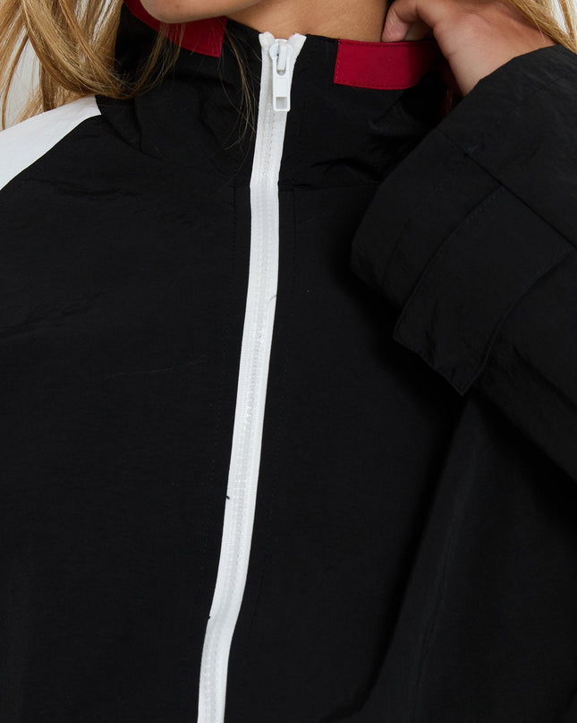 Shoreline Windbreaker Noir / White