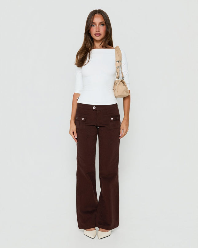 Vanla Trouser Brown